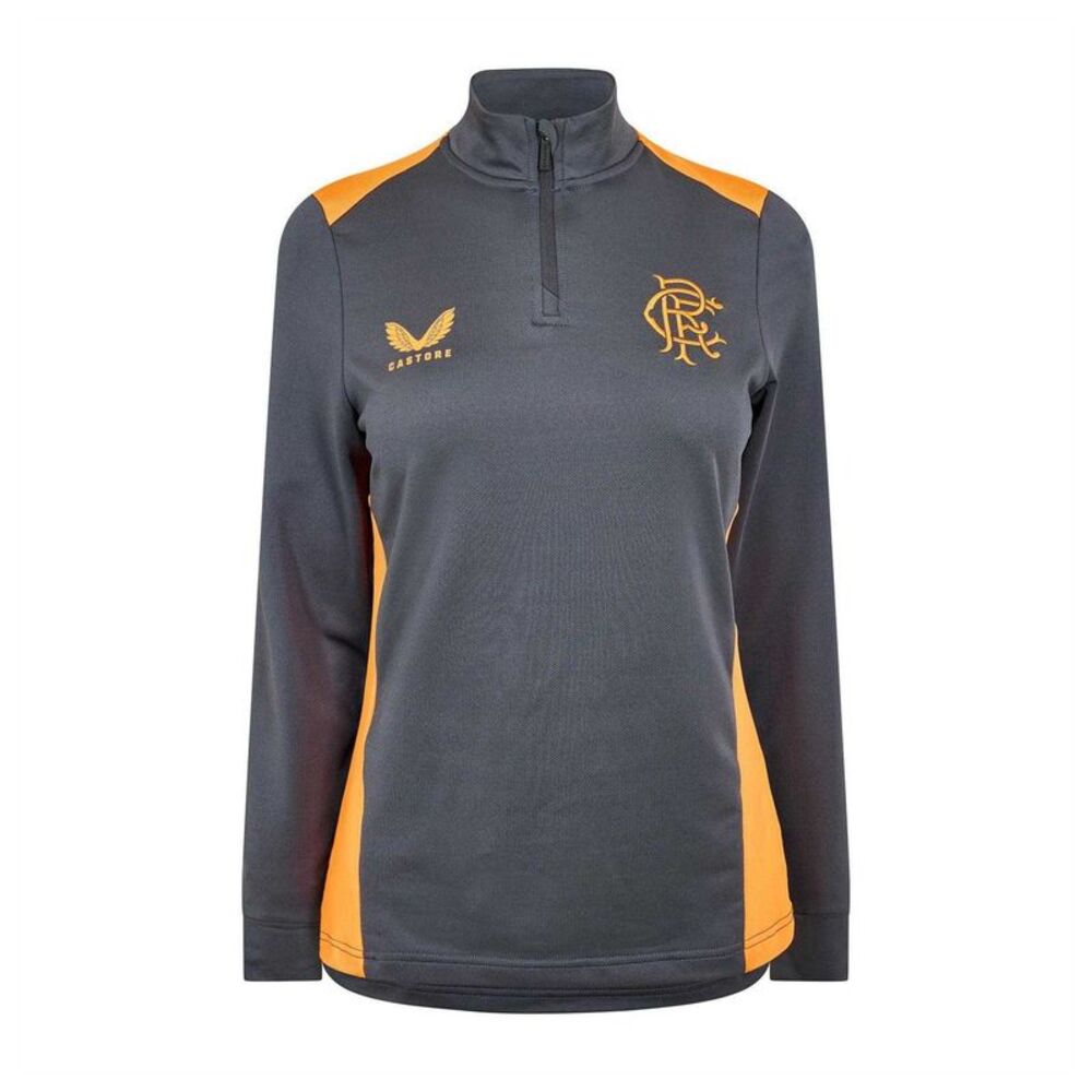 Castore Womens/Ladies Rangers FC Lightweight Training Fleece Top / True Red